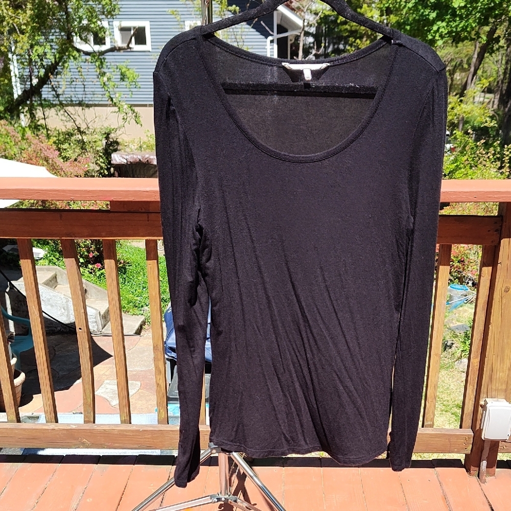 Black Long Sleeve Women's Top